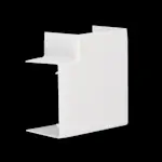 L-Vinkel till Matarkanal Hager Flexibel LF/LFH 60 x 90 mm Halogenfri Vit RAL 9016