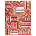 Persisk Patchworkmatta Arkiio Flerfärgad 152x205