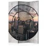 Rumsavdelare Skärmvägg Arkiio NYC Time Zone 135x172 cm