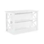 Köksö In Living Milla Vit MDF 135x80x90 cm Fristående med Förvaring