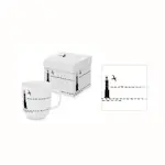 Gåvoset Paperproducts Design Atelier Vague Mugg 40 cl + Servett