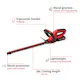 Häcksax Einhell 46 cm med 1×18 V 2,0 Ah-batteri