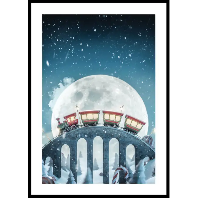 Poster Gallerix Candyland Train