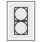 Poster Gallerix Geometric Art No1