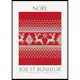Poster Gallerix Noel Red No1