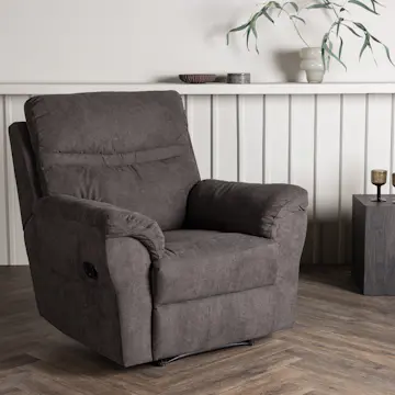 Reclinerfåtölj Venture Home Taranto Brun Fåtölj i Polyester