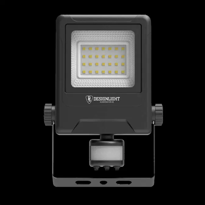 Strålkastare Designlight 20W 4K PIR 2400lm