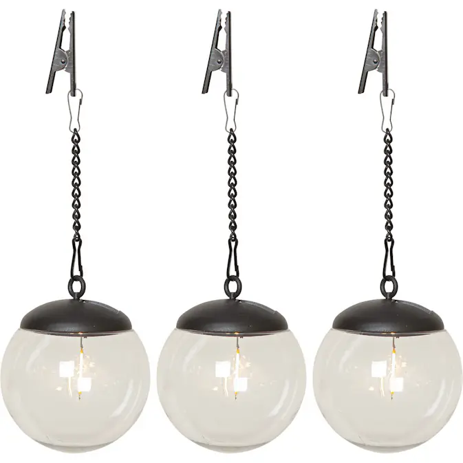 Solcellsdekoration Star Trading 3p Solc Dek GlobeHäng