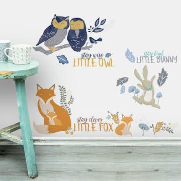 Väggdekor RoomMates Patine Vie Animals