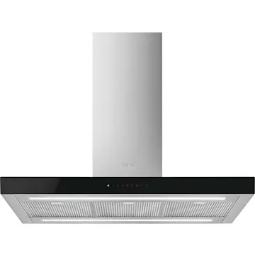 Frihängande Köksfläkt Smeg KBTI9L4VN Rostfri med LED-Belysning