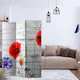 Rumsavdelare Skärmvägg Arkiio Wildflowers 135x172 cm