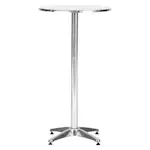 Barbord Ute Outfit Aluminiumbord med Justerbar Höjd Ø60 cm