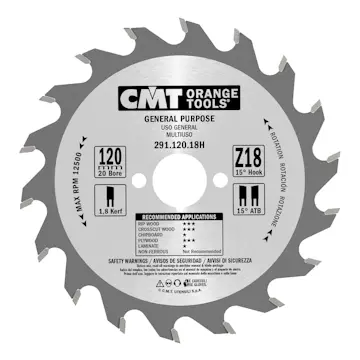 Sågklinga CMT Orange Tools Kapning/Klyvning