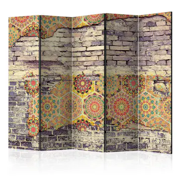 Rumsavdelare Skärmvägg Arkiio Colourful Equation II 225x172 cm