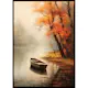 Poster Gallerix Rowing Boat In Autumn