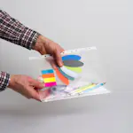 Plastficka KEBA med Blixtlås PP 0,15 mm 5-pack