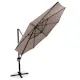 Hängparasoll Hillerstorp SideWinder XL Beige Ø350 cm
