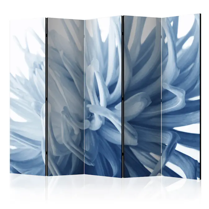 Rumsavdelare Skärmvägg Arkiio Flower Blue Dahlia II 225x172 cm