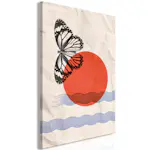 Tavla Arkiio Butterfly and Sunrise