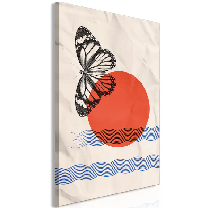 Tavla Arkiio Butterfly and Sunrise
