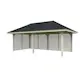 Paviljong Palmako Bianca 16,6 m2 Set 109