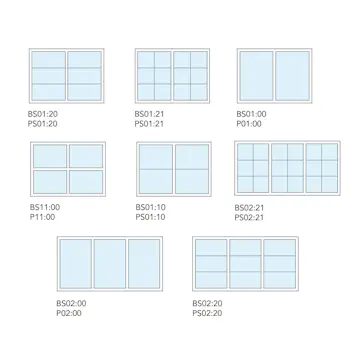 Bågpost Sunnerbo Fönster 63 mm Vit Aluminium