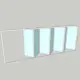 Vikparti Allvy Sunroom s75 3-Glas 7-Delad
