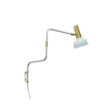Vägglampa CO Bankeryd Ray Mässing