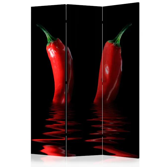 Rumsavdelare Skärmvägg Arkiio Chili Pepper 135x172 cm
