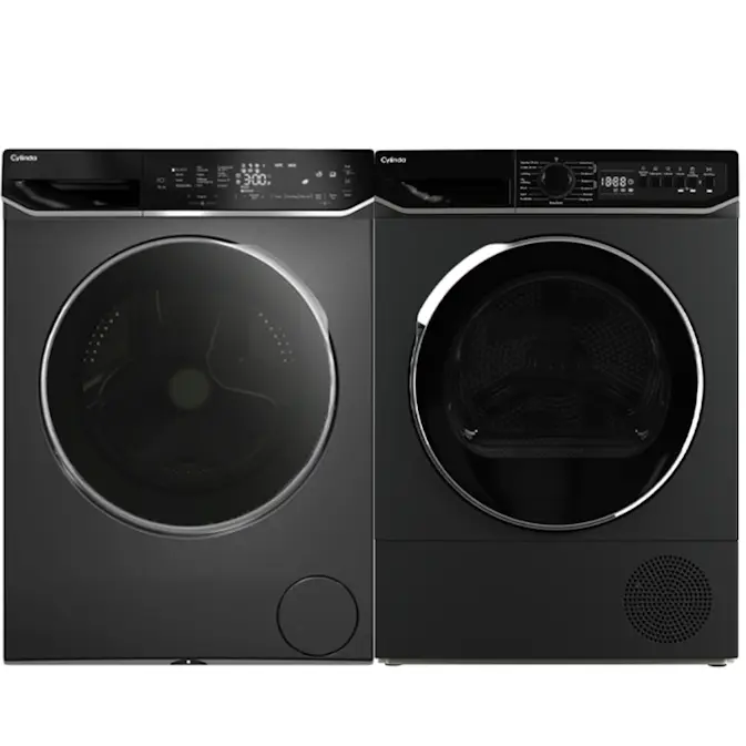 Tvätt- och Torkpaket Cylinda FT911G394BiA - TVP911G29BID Antracit