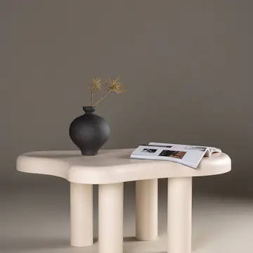 Soffbord Venture Home Strömstad Vit Vardagsrumsbord