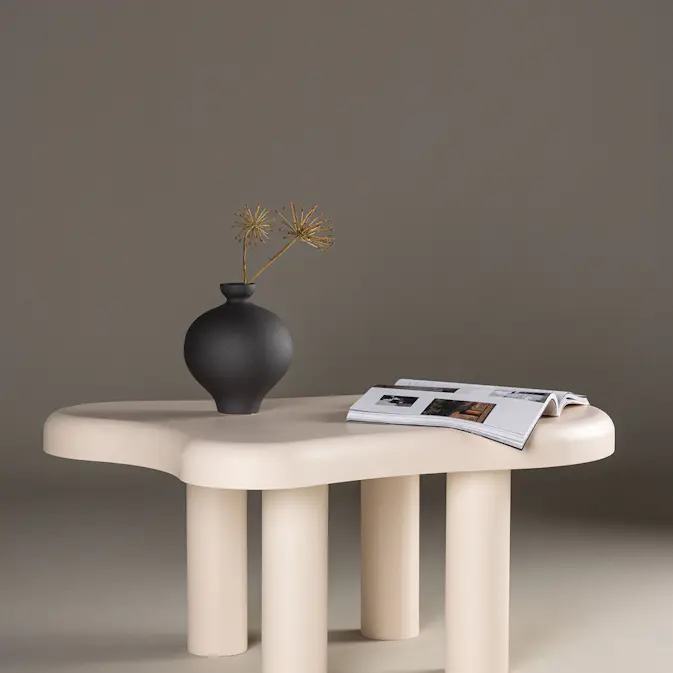 Soffbord Venture Home Strömstad Vit Vardagsrumsbord