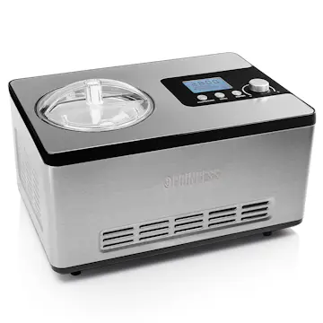 Glassmaskin Princess LCD Helautomatisk med Inbyggd Kompressor 2L