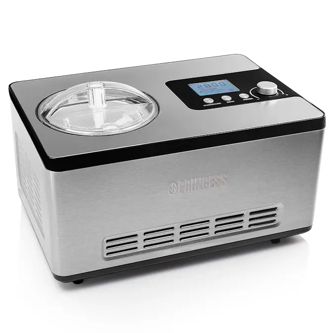 Glassmaskin Princess LCD Helautomatisk med Inbyggd Kompressor 2L