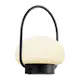 Lampa Nordlux Sponge To Go Svart/Vit