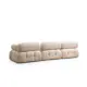 Soffa In Living Bengul 3-sits med Divan/Fotpall