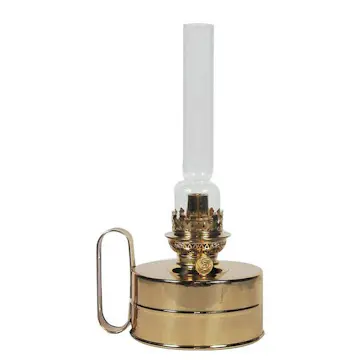 Oljelampa Den Haan Dhr Handtagslampa Mässing 8878