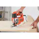 Sticksåg Black & Decker BES610K Kitbox