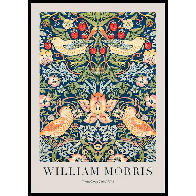 Poster Gallerix William Morris Strawberry Thief 1883