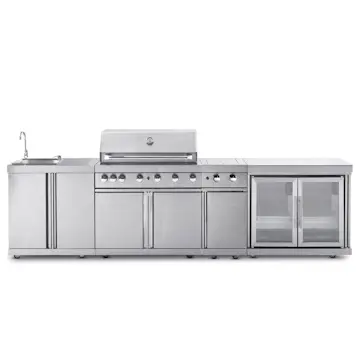 Fristående Utekök Myoutdoorkitchen Stainless Collection Wisconsin
