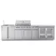 Fristående Utekök Myoutdoorkitchen Stainless Collection Wisconsin