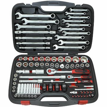 Hylsnyckelset Tecos T-2094 1/2 Tum+1/4 Tum