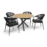 Utebord Hillerstorp Ekeryd Ø110 cm