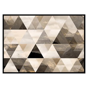 Poster Gallerix Geo Designed Landscape