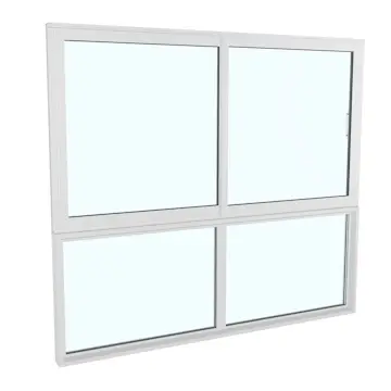 Skjutfönster med fast underdel Landskap Robust Året Runt 2-del