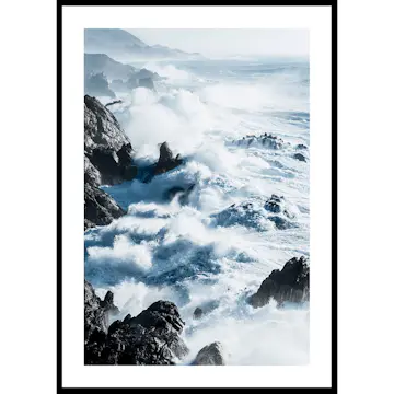 Poster Gallerix Pacific Ocean Coastline