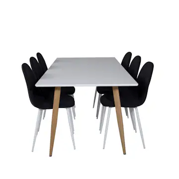 Matgrupp Venture Home Polar med 6st Stolar