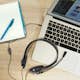 PC-headset LogiLink Stereo Med Mikrofon 1x3,5mm-kontakt