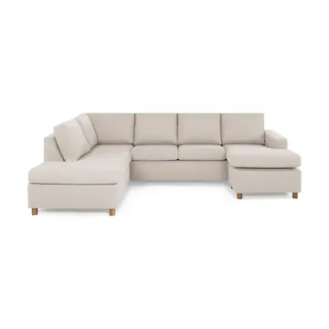 4-sitssoffa Basic Home Crazy U-formad med Divan och Schäslong Large 285 cm