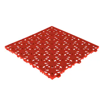 Golvplatta Hestraplattan Hestra Racing Red Golvtrall i Plast